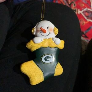 NWOT Green Bay Packers Christmas ornament